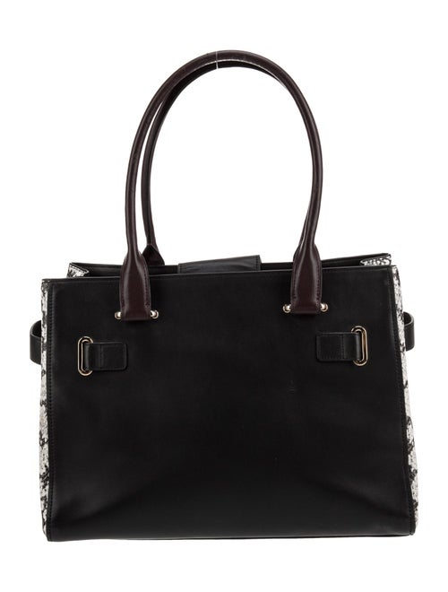 Coach Leather Top Handle Bag