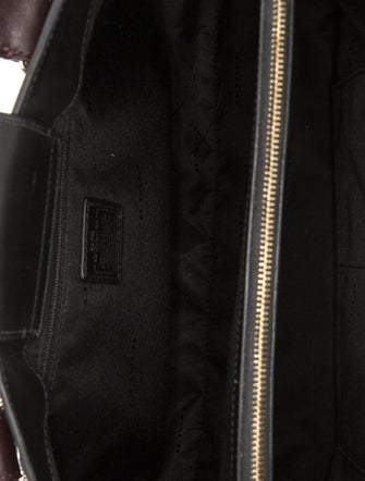 Coach Leather Top Handle Bag