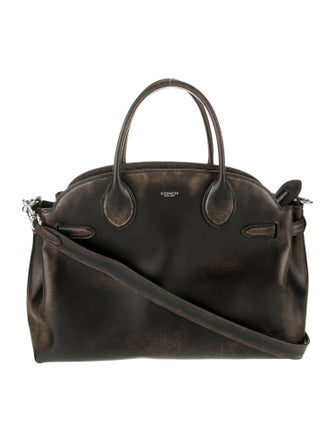 Coach Leather Loved Soft Empire Carryall Bag 40