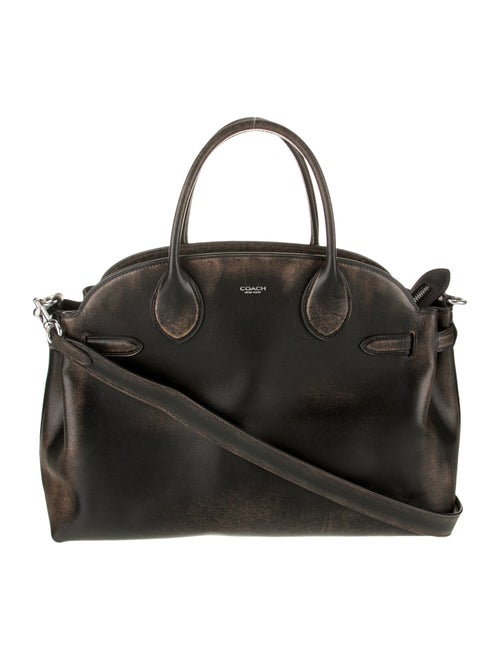Coach Leather Loved Soft Empire Carryall Bag 40