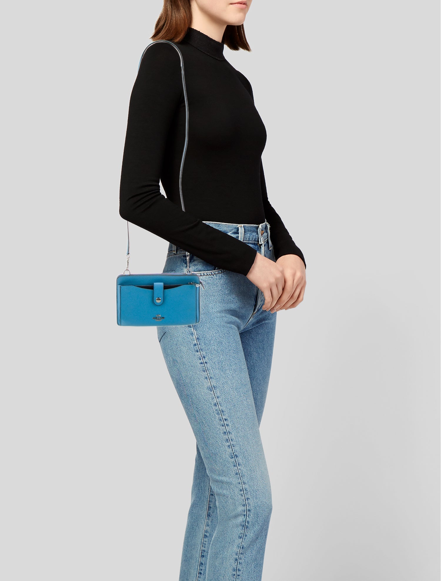 Coach Leather Crossbody Bag