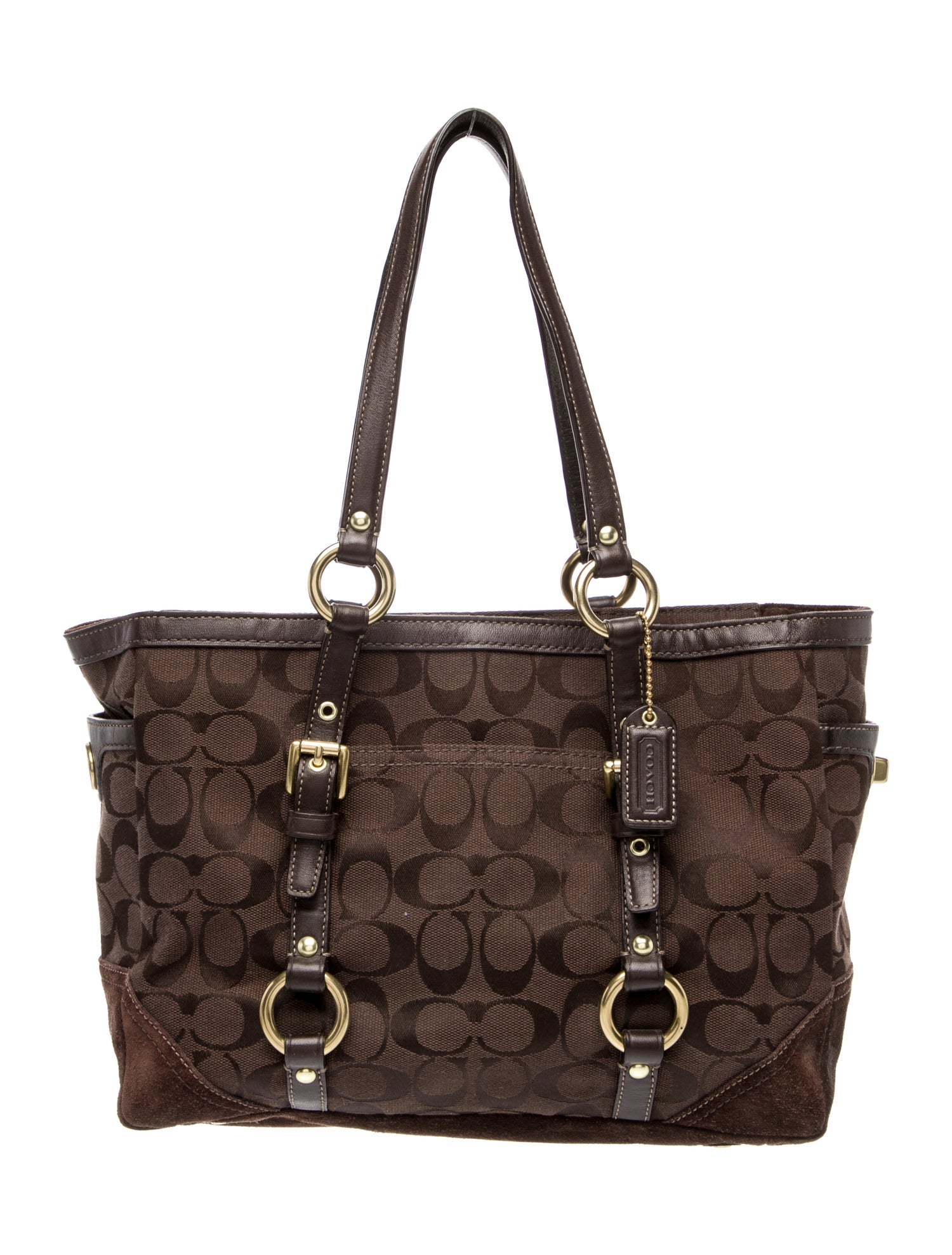 Coach Canvas Shoulder Bag