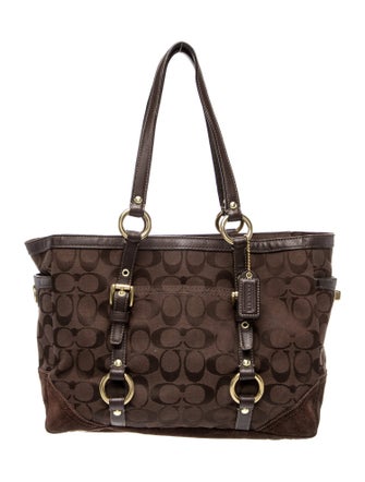 Coach Canvas Shoulder Bag