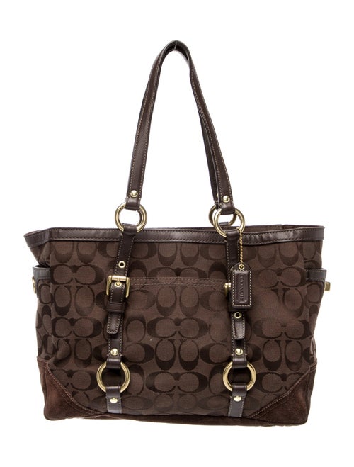 Coach Canvas Shoulder Bag