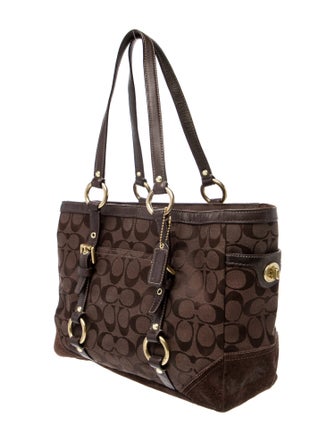 Coach Canvas Shoulder Bag