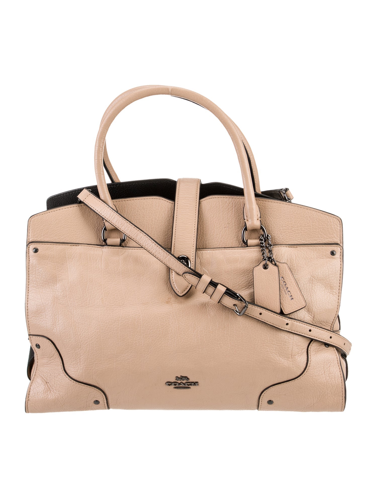 Coach Leather Shoulder Bag