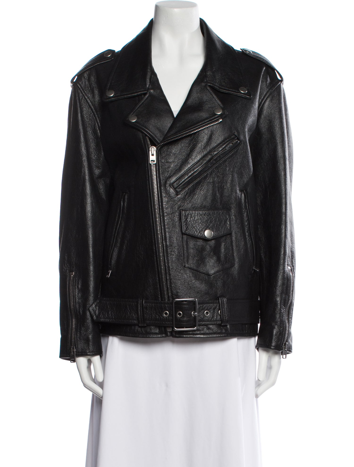 Coach Leather Biker Jacket