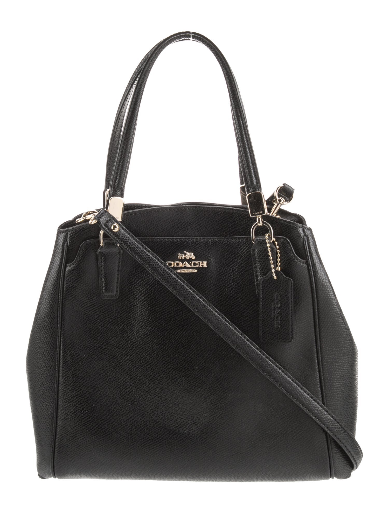 Coach Leather Top Handle Bag