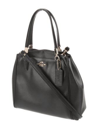 Coach Leather Top Handle Bag