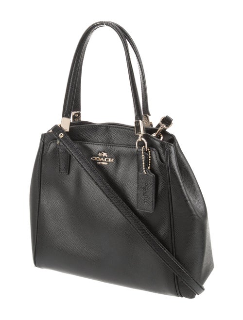 Coach Leather Top Handle Bag