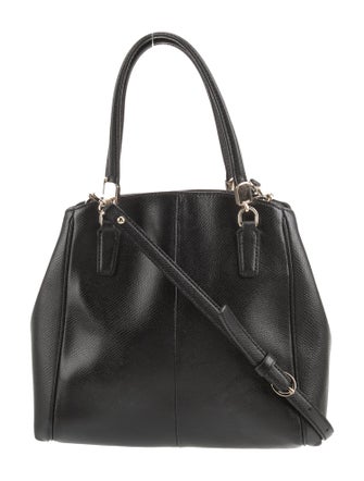 Coach Leather Top Handle Bag
