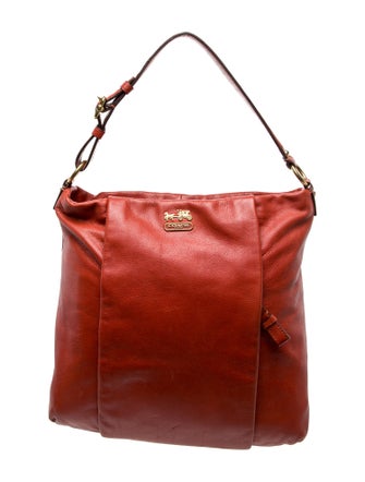 Coach Leather Bucket Bag