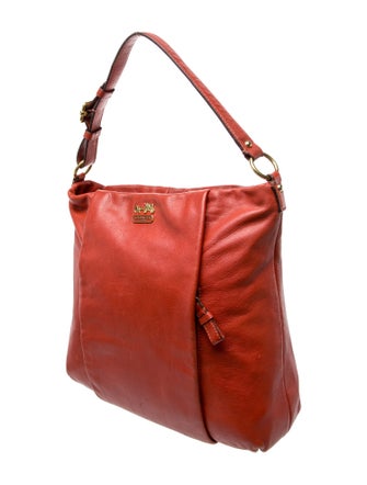 Coach Leather Bucket Bag