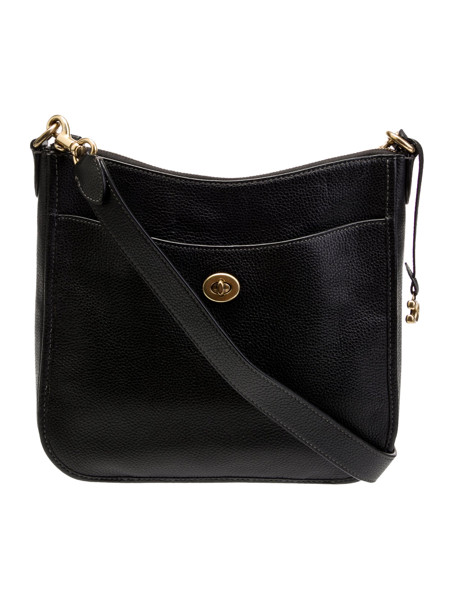 Coach Leather Messenger Bag