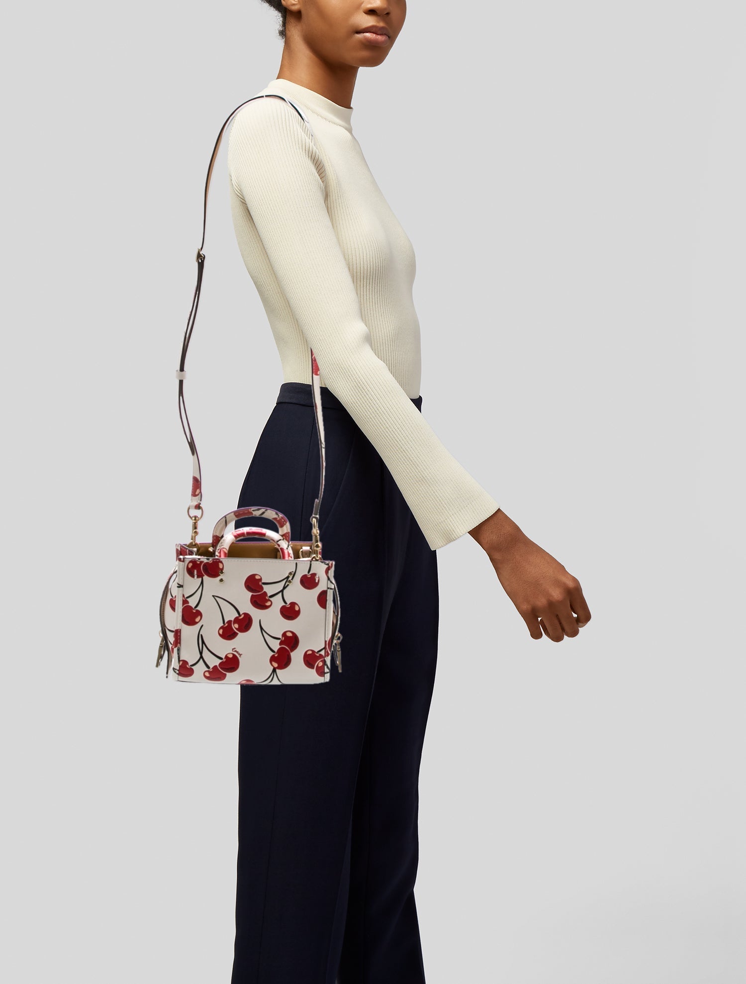 Coach Leather Shoulder Bag