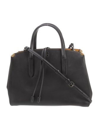 Coach Leather Top Handle Bag