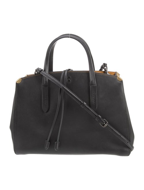 Coach Leather Top Handle Bag