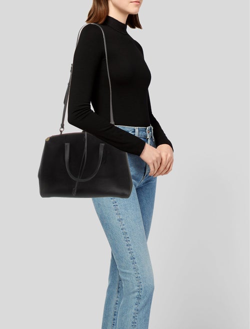 Coach Leather Top Handle Bag