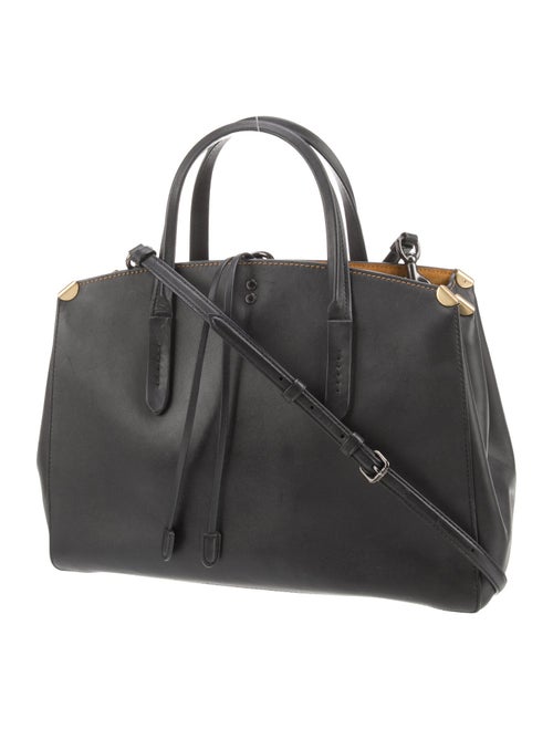 Coach Leather Top Handle Bag