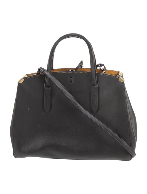 Coach Leather Top Handle Bag