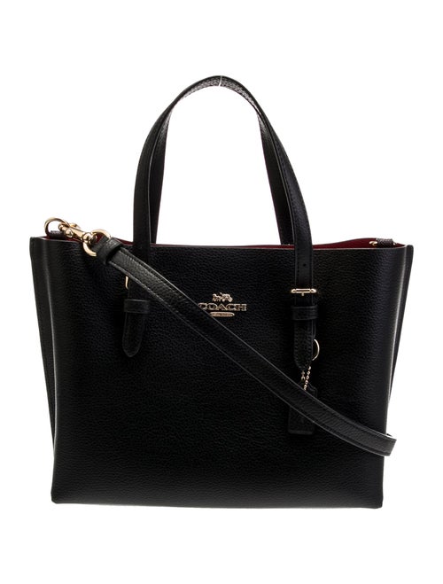 Coach Leather Top Handle Bag