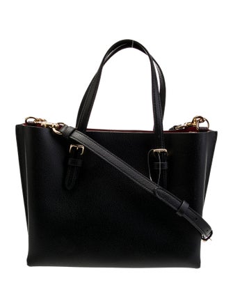 Coach Leather Top Handle Bag