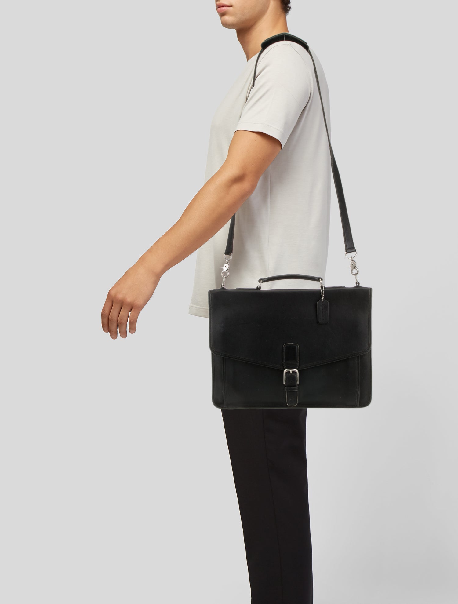 Coach Leather Briefcase Vintage