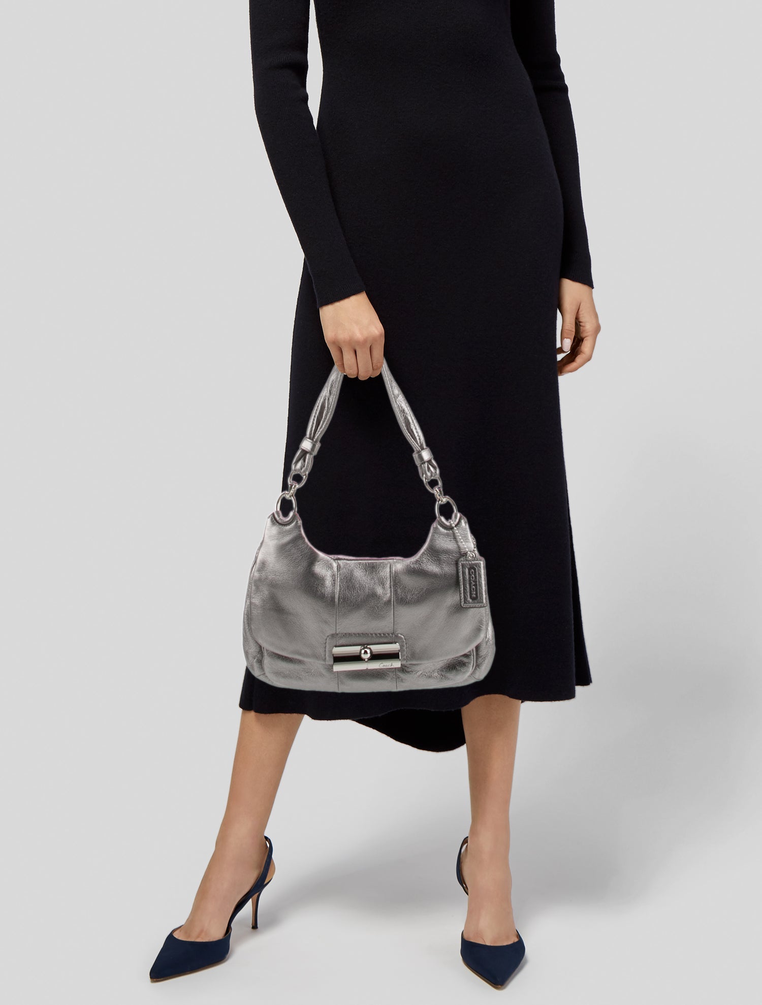 Coach Leather Shoulder Bag