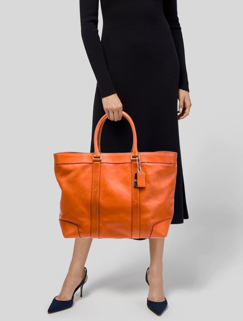 Coach Leather Tote
