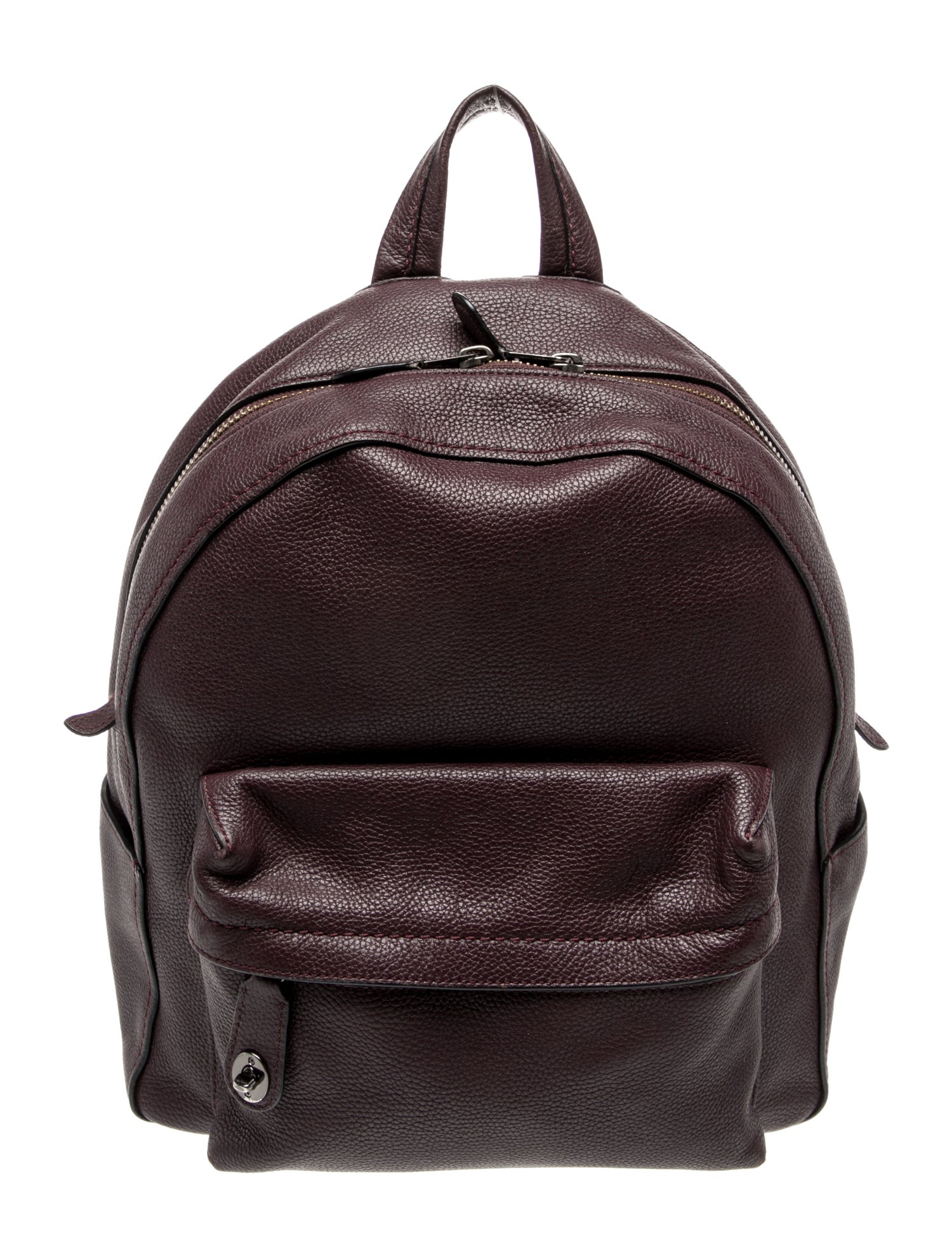 Coach Leather Backpack