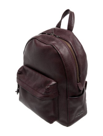 Coach Leather Backpack