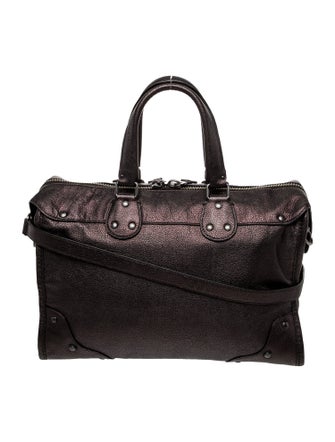 Coach Leather Top Handle Bag