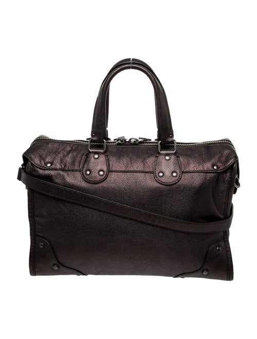 Coach Leather Top Handle Bag
