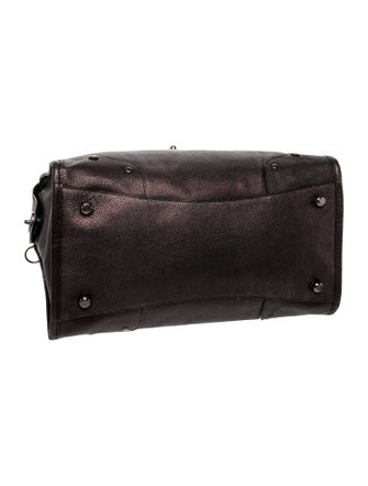 Coach Leather Top Handle Bag