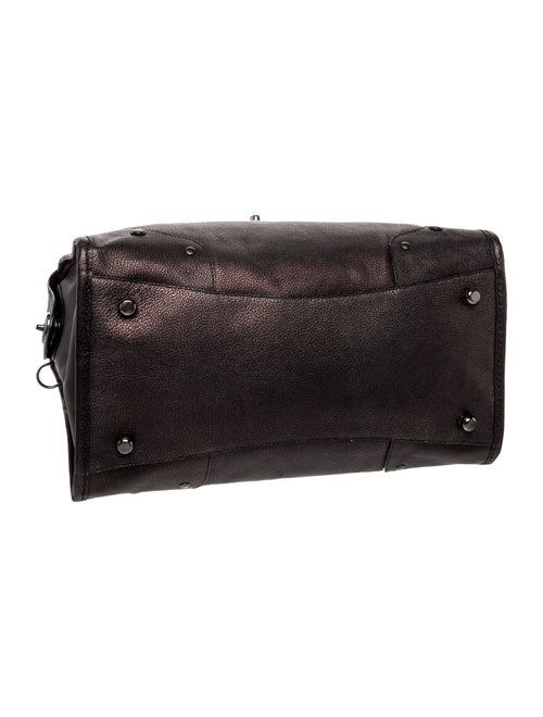 Coach Leather Top Handle Bag