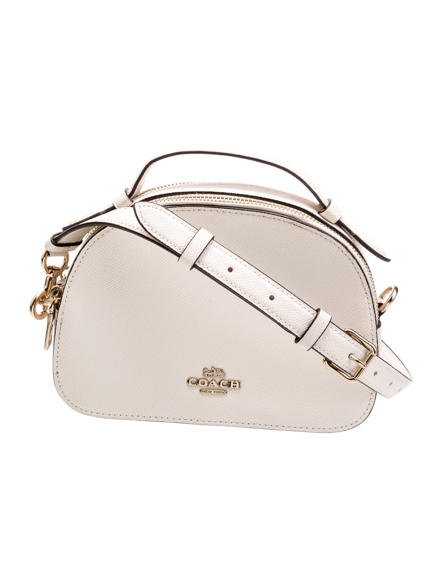 Coach Leather Top Handle Bag