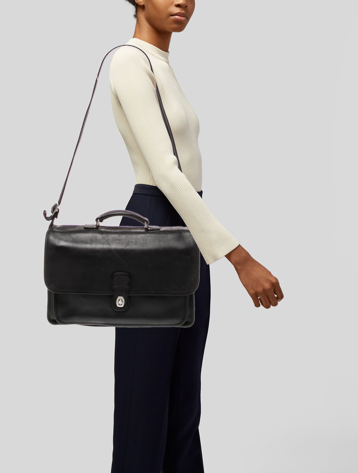 Coach Leather Crossbody Bag