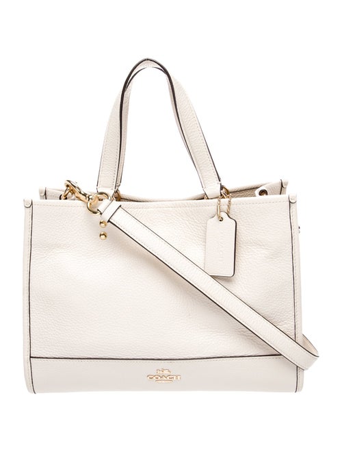 Coach Leather Top Handle Bag