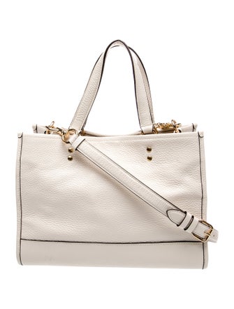 Coach Leather Top Handle Bag