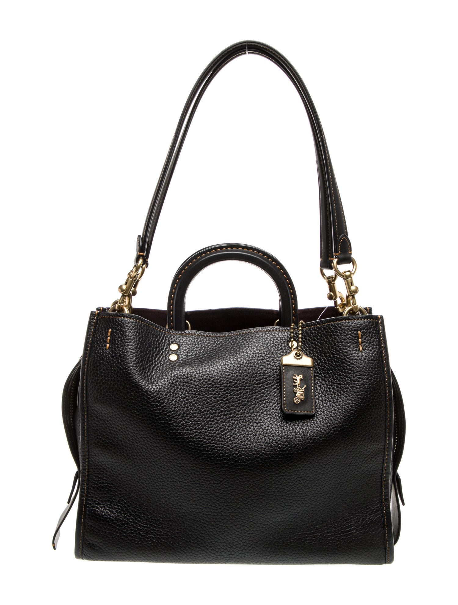 Coach Leather Shoulder Bag