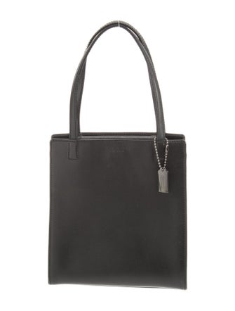 Coach Leather Top Handle Bag