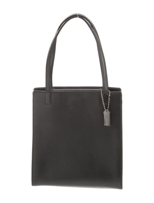 Coach Leather Top Handle Bag