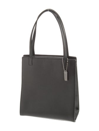 Coach Leather Top Handle Bag