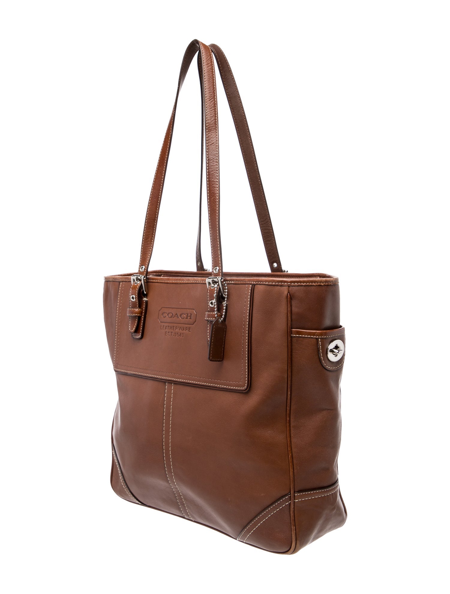Coach Leather Shoulder Bag