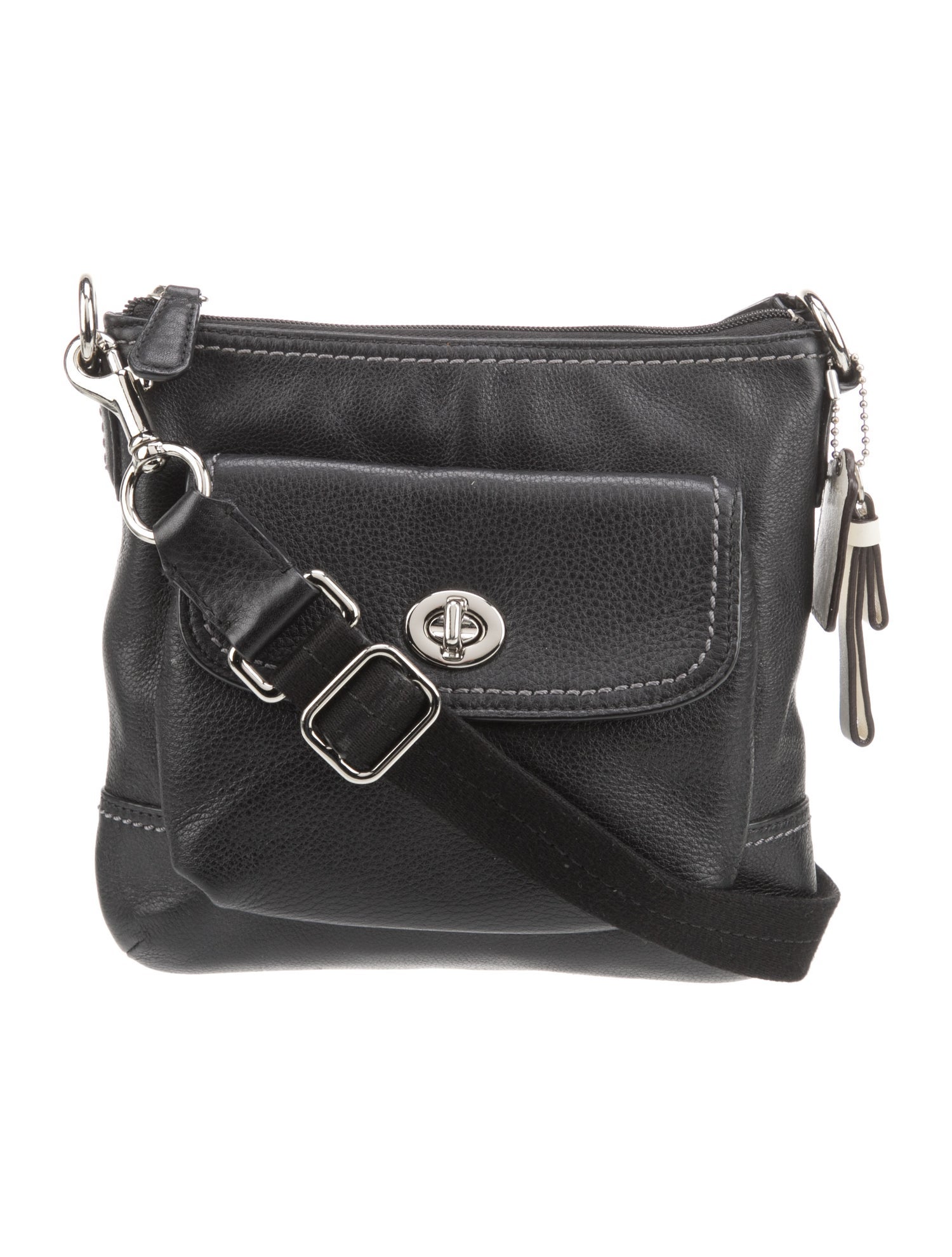 Coach Leather Messenger Bag