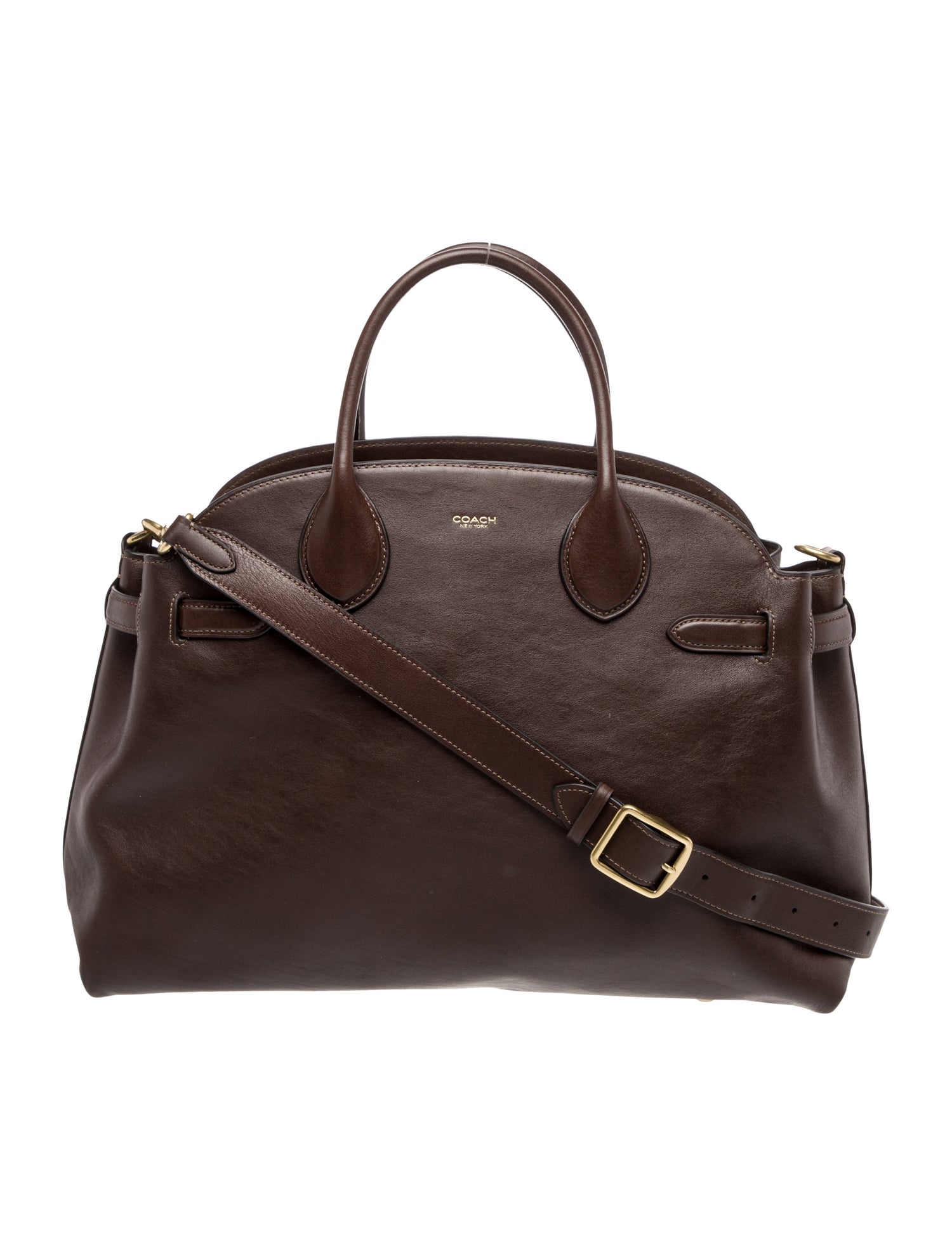 Coach Leather Soft Empire Carryall 40