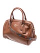 Coach Leather Top Handle Bag