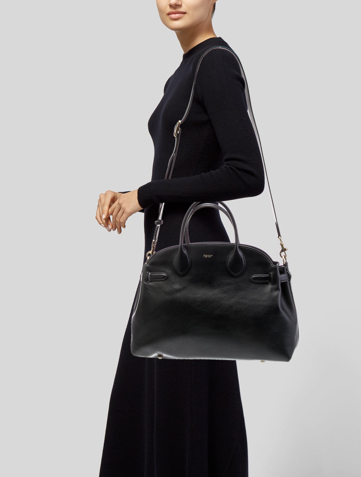 Coach Leather Soft Empire Carryall 40