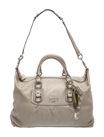 Coach Leather Top Handle Bag