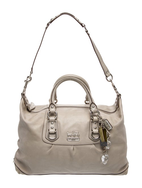 Coach Leather Top Handle Bag